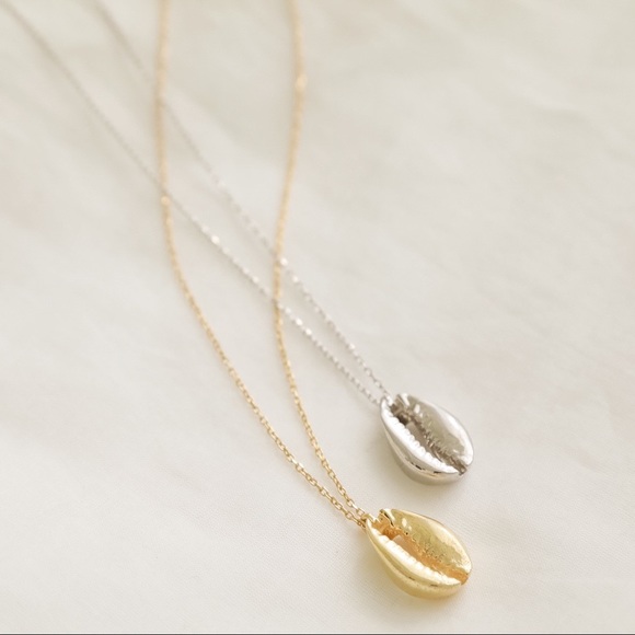 Cowrie Shell Necklace | 925 Silver - Picture 5 of 8